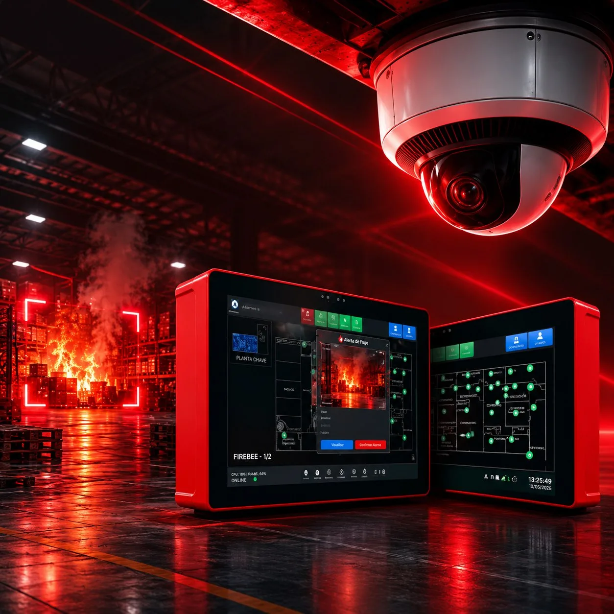 FireVision Detect — Detecção inteligente de fogo e fumaça por meio de análise de imagens